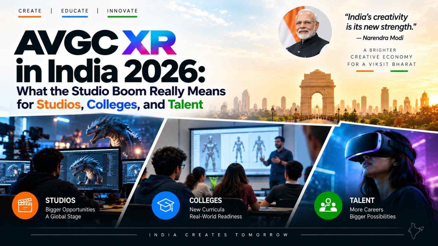 AVGC XR India 2026: Studios, Budget, Gaming Law & Talent